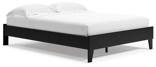 Finch Platform Bed Platform Bed Black