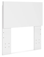 Onita Panel Headboard Twin White