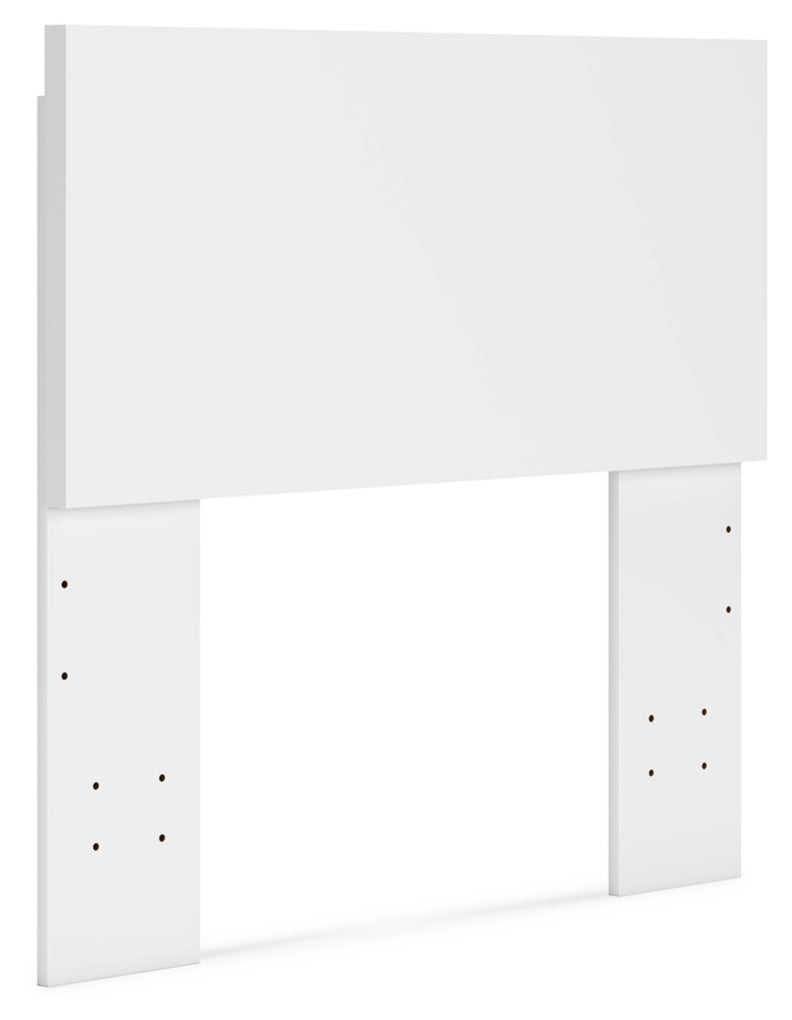 Onita Panel Headboard Twin White