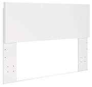 Onita Panel Headboard Queen White