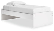Onita Platform Bed Twin Platform Bed White