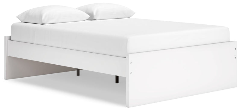 Onita Platform Bed Queen Platform Bed White
