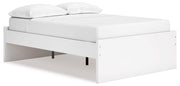 Onita Platform Bed Full Platform Bed White