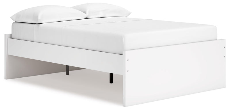 Onita Platform Bed Full Platform Bed White