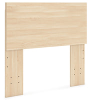 Onita Panel Headboard Twin Natural