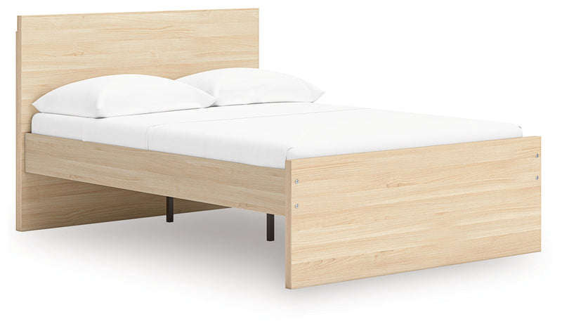 Onita Platform Bed Panel Platform Bed Natural
