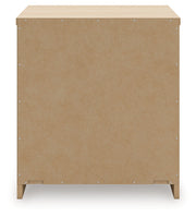 Onita Two Drawer Night Stand