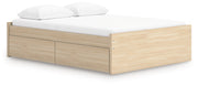 Onita Platform Bed Queen Natural
