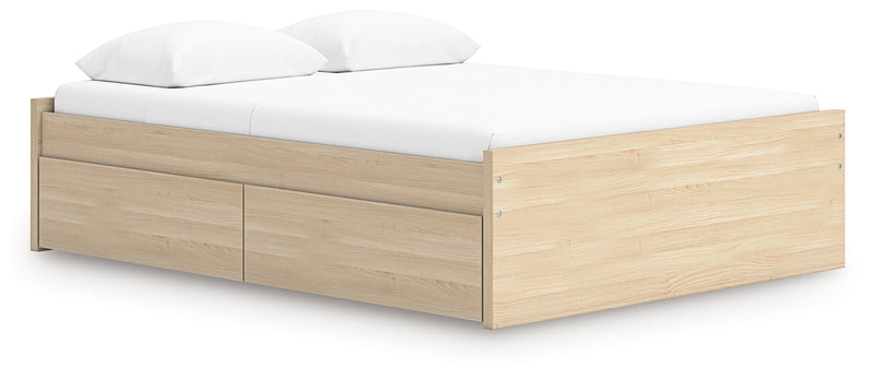 Onita Platform Bed Queen Natural