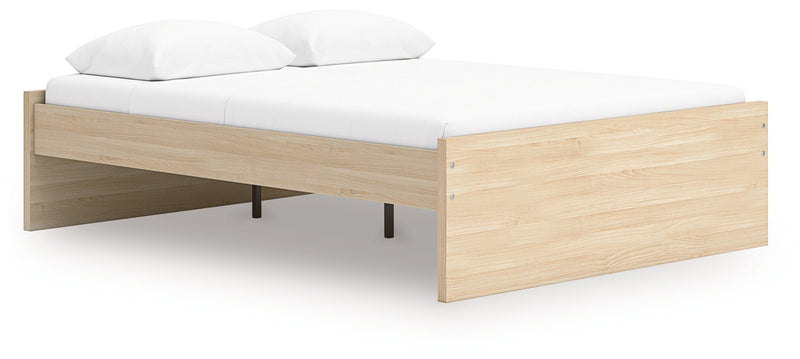 Onita Platform Bed Queen Platform Bed Natural