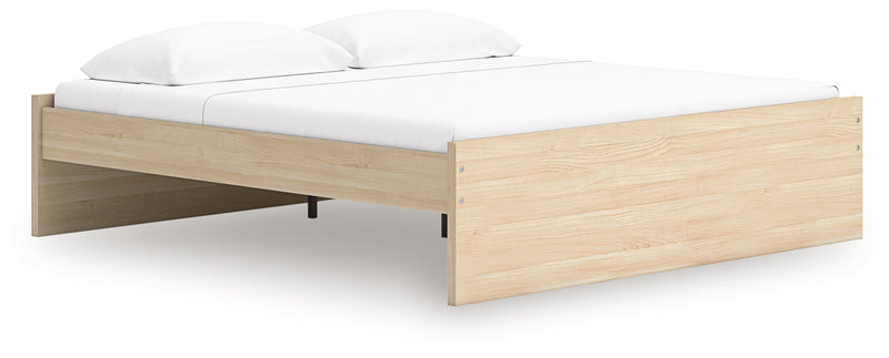 Onita Platform Bed King Platform Bed Natural