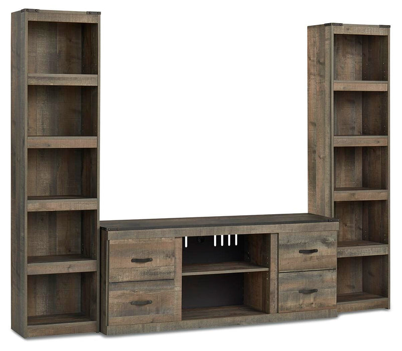 Trinell TV Stands 3-Piece Entertainment Center (v2)