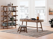 Lyncott Home Office Desk With Chair Home Office Desk with Chair and Storage