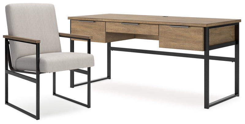 Montia Home Office Desk With Chair Home Office Desk with Chair