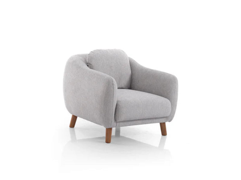 Happy Grey 4-Piece Living Room Set