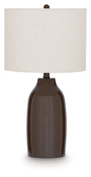 Jyler Terracotta Table Lamp Default Title