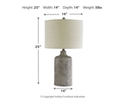 Linus Ceramic Table Lamp