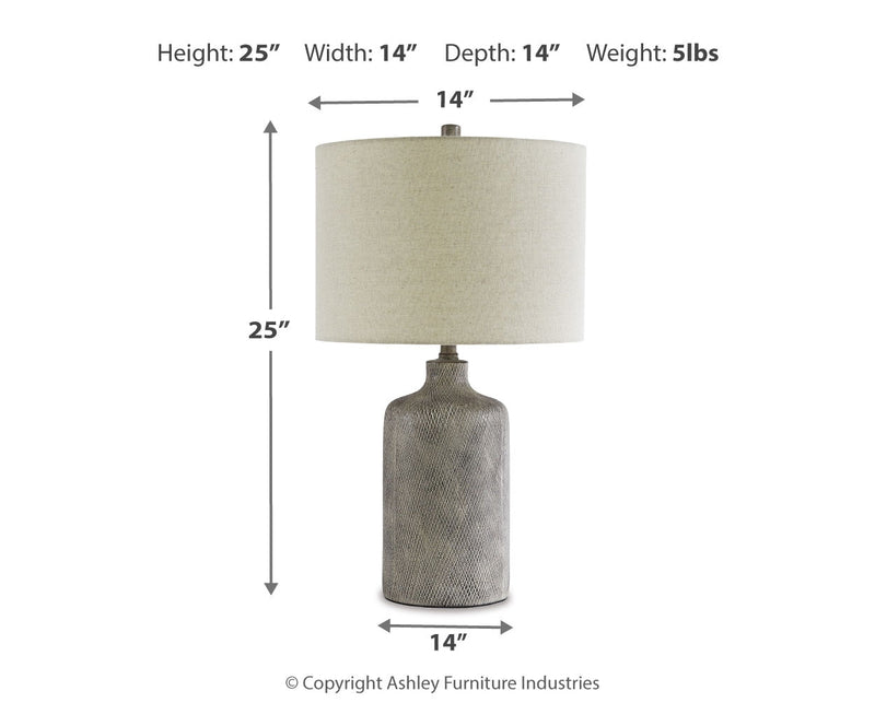 Linus Ceramic Table Lamp