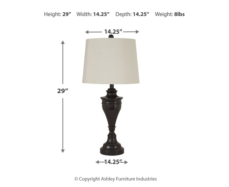 Darlita Metal Table Lamp