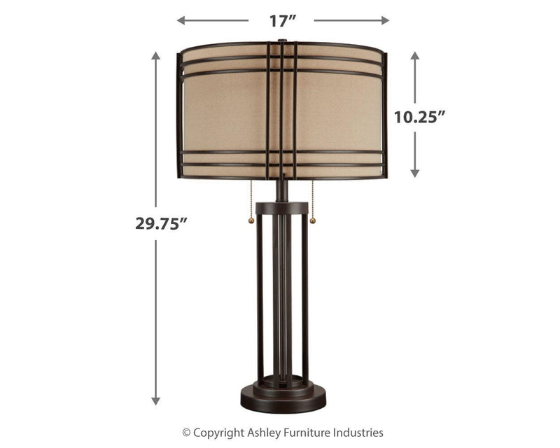 Hanswell Metal Table Lamp
