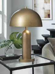 Saffi Table Lamps - Antique Gold Finish