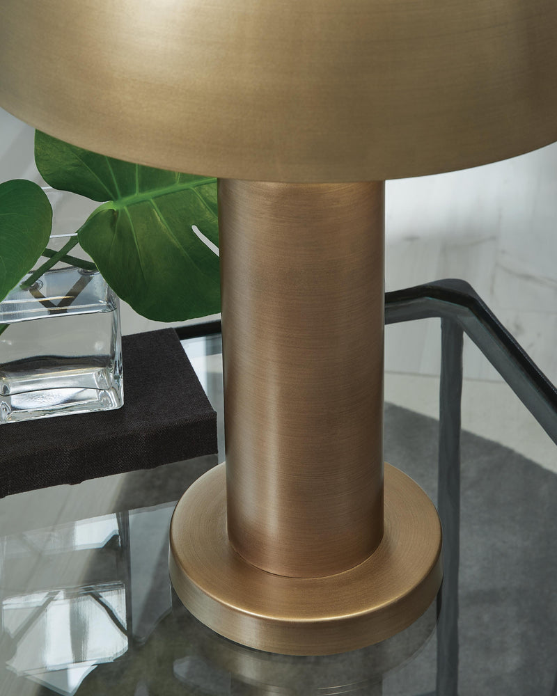 Saffi Table Lamps - Antique Gold Finish
