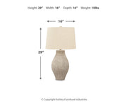 Layal Paper Table Lamp