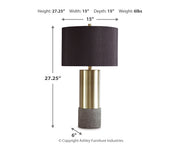 Jacek Metal Table Lamp