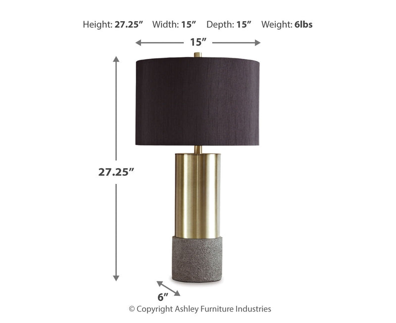 Jacek Metal Table Lamp