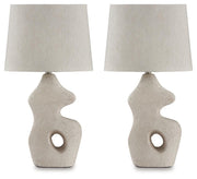 Chadrich Paper Table Lamp Set of 2