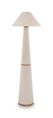 Abanson Floor Floor Lamps Dellridge Floor Lamp Light Beige