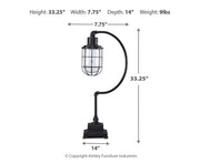 Jae Metal Desk Lamp