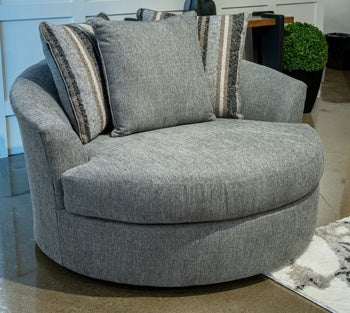 Ellington Pike Oversized Swivel Accent Chair Default Title