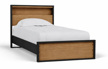 Kozmour T Bookcase Complete Bed Frame Default Title