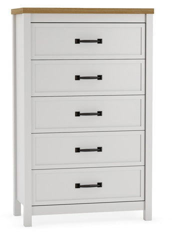 Kerisden Five Drawer Chest Default Title
