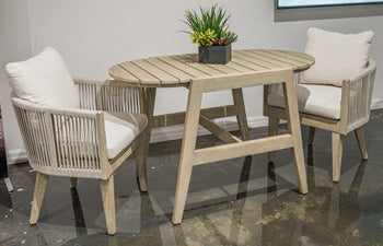 Crescent View Chairs w/CUSH/Table Set (3/CN) Default Title