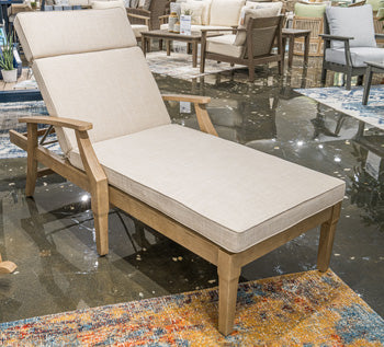 Clare View Chaise Lounge with Cushion
