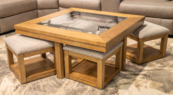 Wittenmyer Cocktail TBL w/4 Stools (5/CN) Default Title