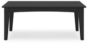 Hyland Wave Rectangular Cocktail Table