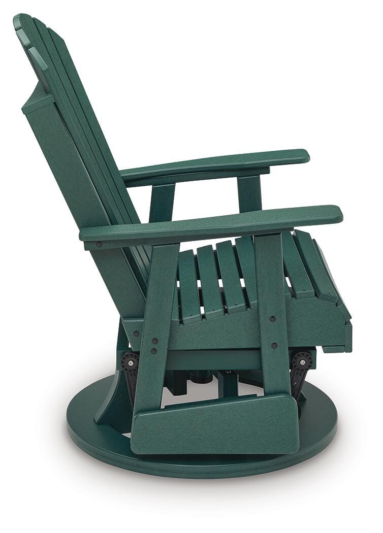 Hyland Wave Swivel Glider Chair