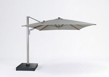 Spring Palms Outdoor 10'x13' LED Offset Umbrella Dark Tan