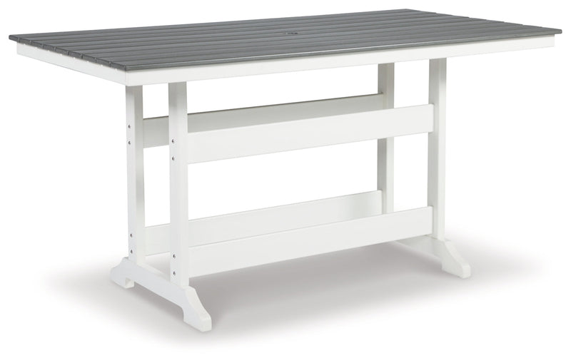Transville RECT COUNTER TABLE with Umbrella Option