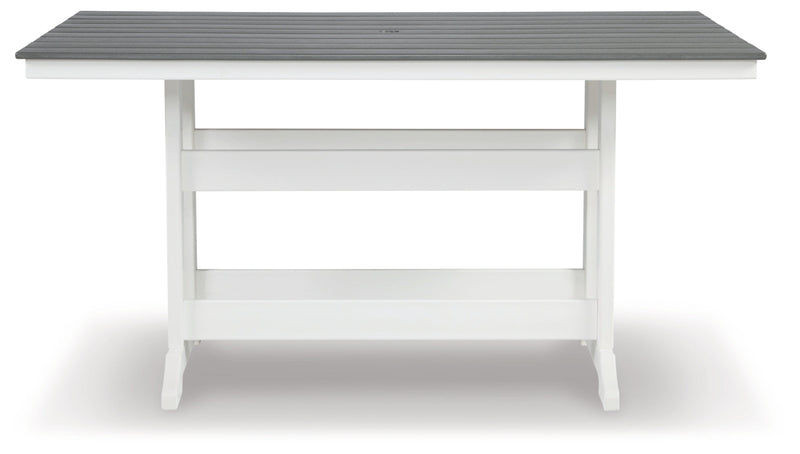 Transville RECT COUNTER TABLE with Umbrella Option