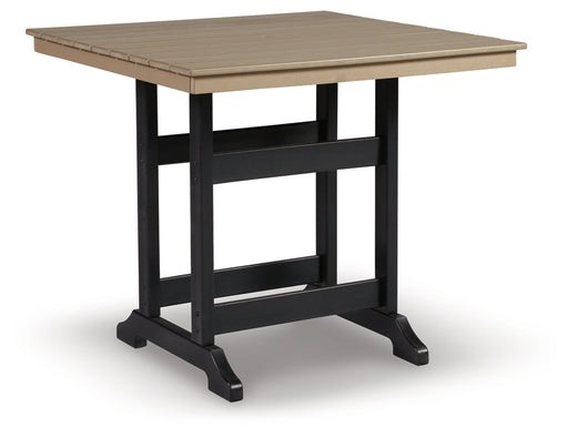 Fairen Trail Table With Umbrella Option Square Counter Table with Umbrella Option