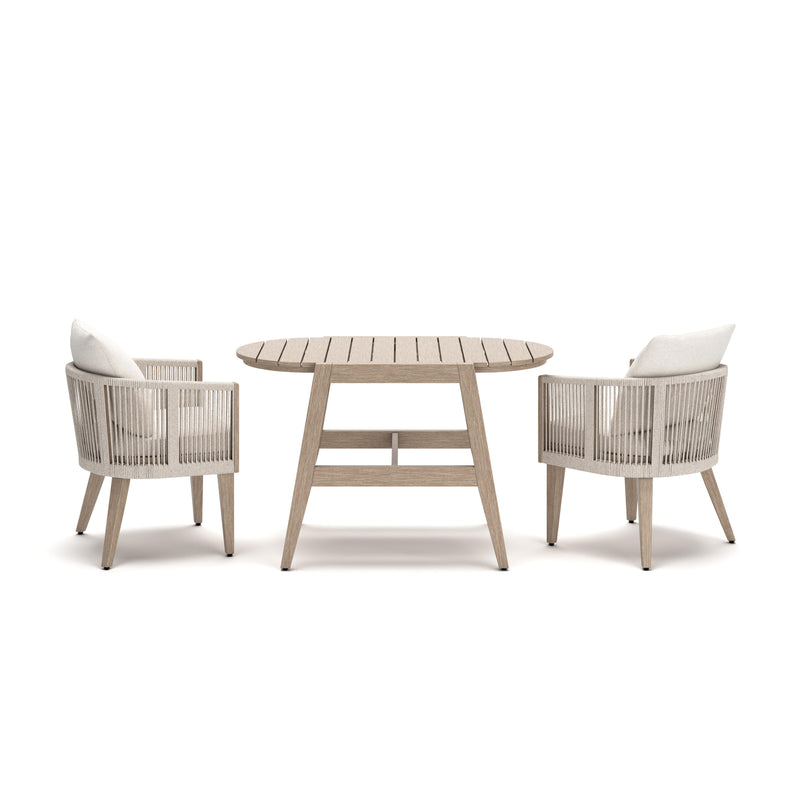 Ivory Vine Chairs w/CUSH/Table Outdoor