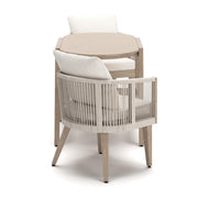 Ivory Vine Chairs w/CUSH/Table Outdoor
