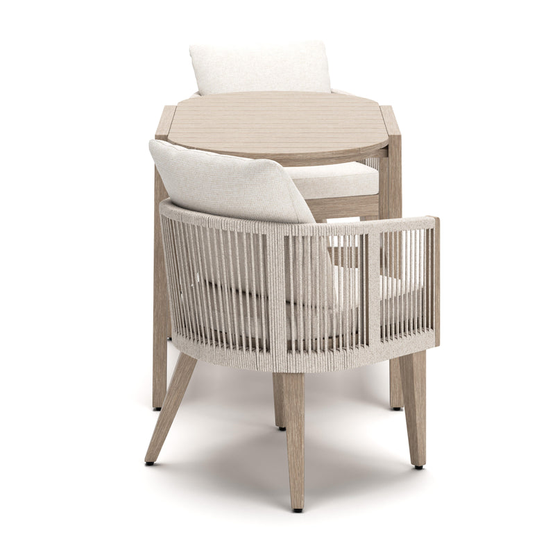 Ivory Vine Chairs w/CUSH/Table Outdoor