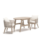 Ivory Vine Chairs w/CUSH/Table Outdoor