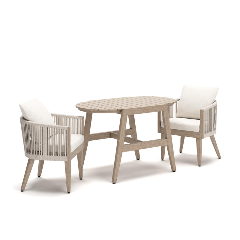 Ivory Vine Chairs w/CUSH/Table Outdoor