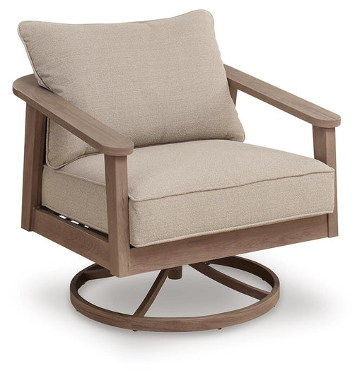 Francis Beach Swivel Lounge w/ Cushion Default Title